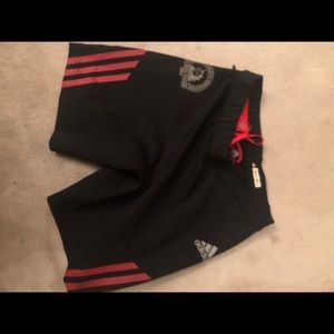 Adidas 2012 BAA spandex shorts
